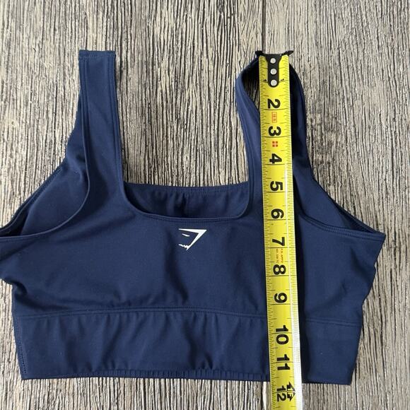 Gymshark Sports Bra In Nay Blue With Pads Size Small - Picture 6 of 7